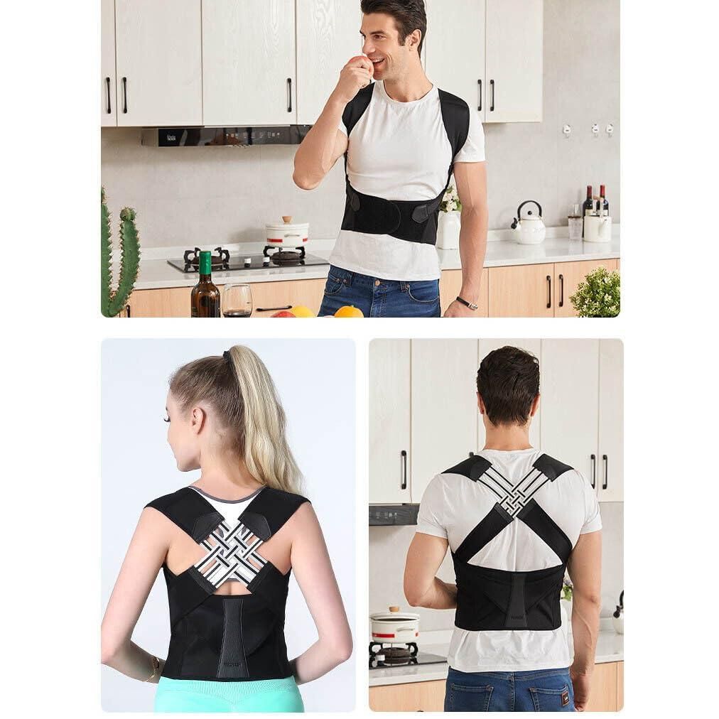 Adjustable Back Posture Corrector – Slouching Relief Pain Belt (Unisex)