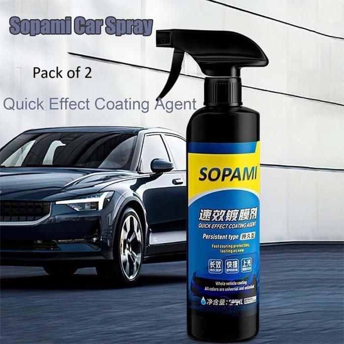 Sopami Car Coating Spray 100ml (Pack of 2)