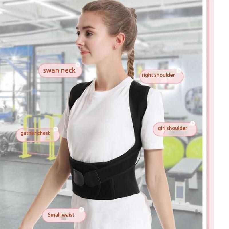Adjustable Back Posture Corrector – Slouching Relief Pain Belt (Unisex)